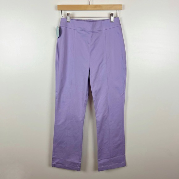 NWT Hill House The‎ Claire Pant in Lavender Sz S Colorful Preppy Office Career - Picture 2 of 15